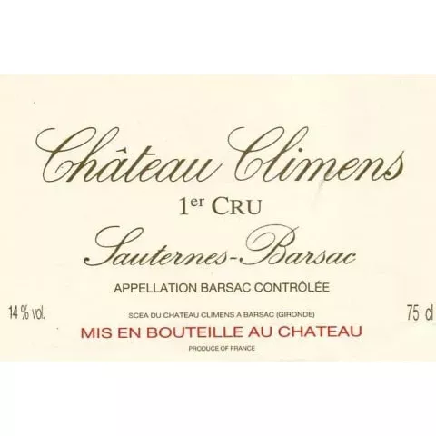 1971 Chateau Climens Barsac