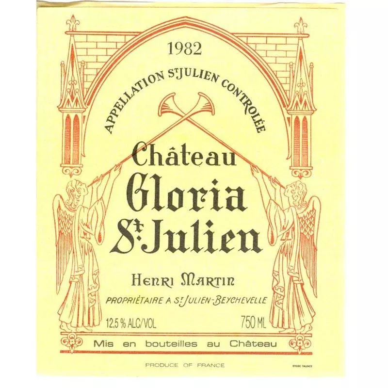 1982 Chateau Gloria St. Julien