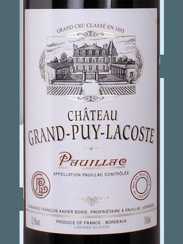 1982 Chateau Grand Puy Lacoste - Pauillac