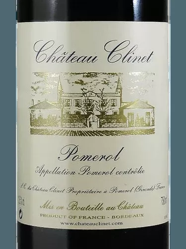 1989 Chateau Clinet - Pomerol