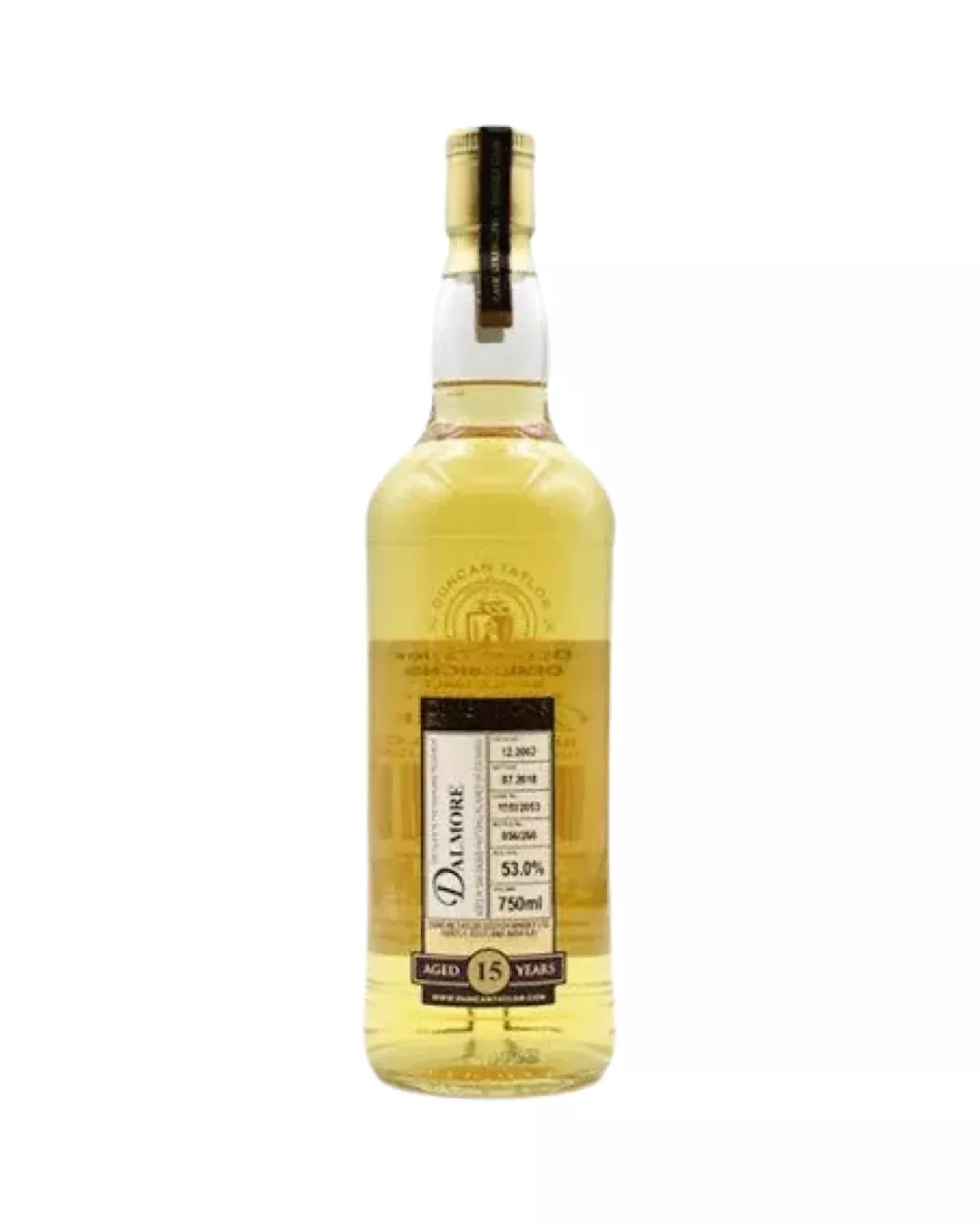 2002 Dalmore 15 Year Duncan Taylor Dimensions Cask Strength Single Barrel Non-chill Filtered Highland Single Malt Scotch Whisky 750ml