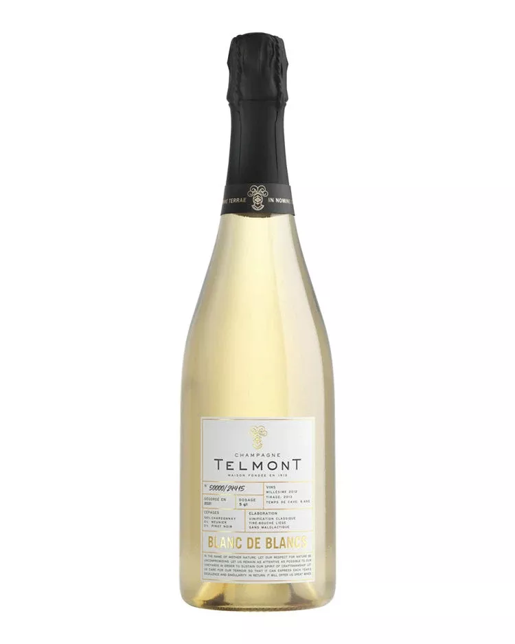 2014 Telmont Champagne Extra Brut Blanc De Blancs Millesime 750ml