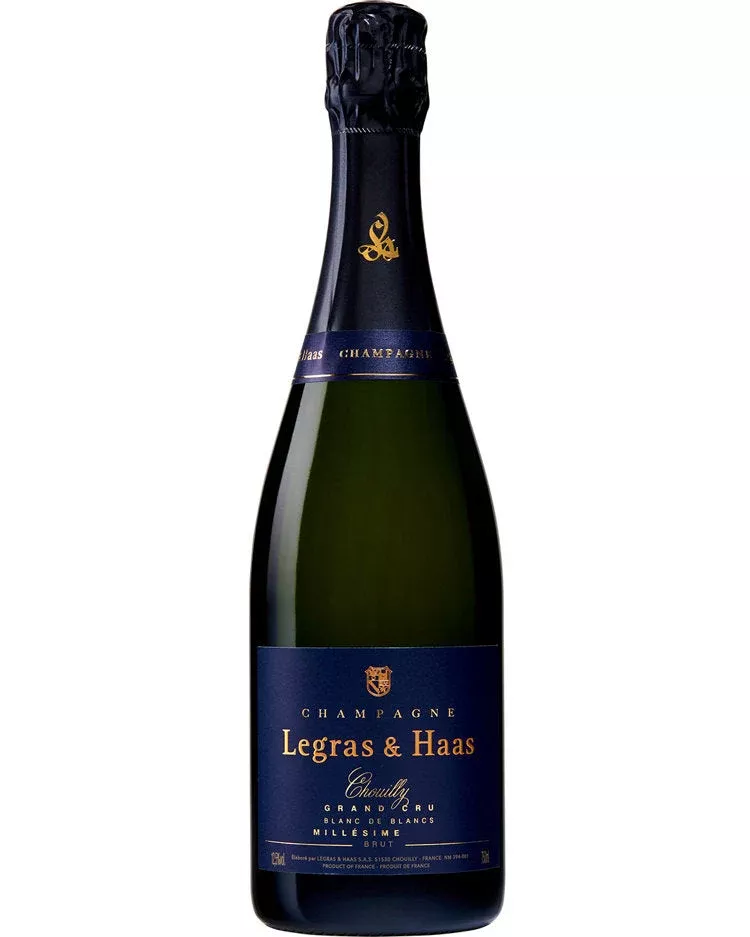 2015 Legras & Haas Millesime Grand Cru Champagne Blanc de Blancs Brut 1.5Lt
