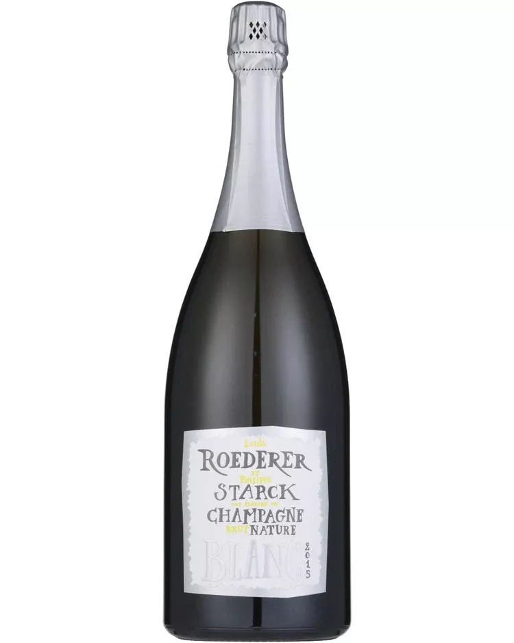 2015 Louis Roederer et Philippe Starck Champagne Brut Nature Millesime 1.5Lt