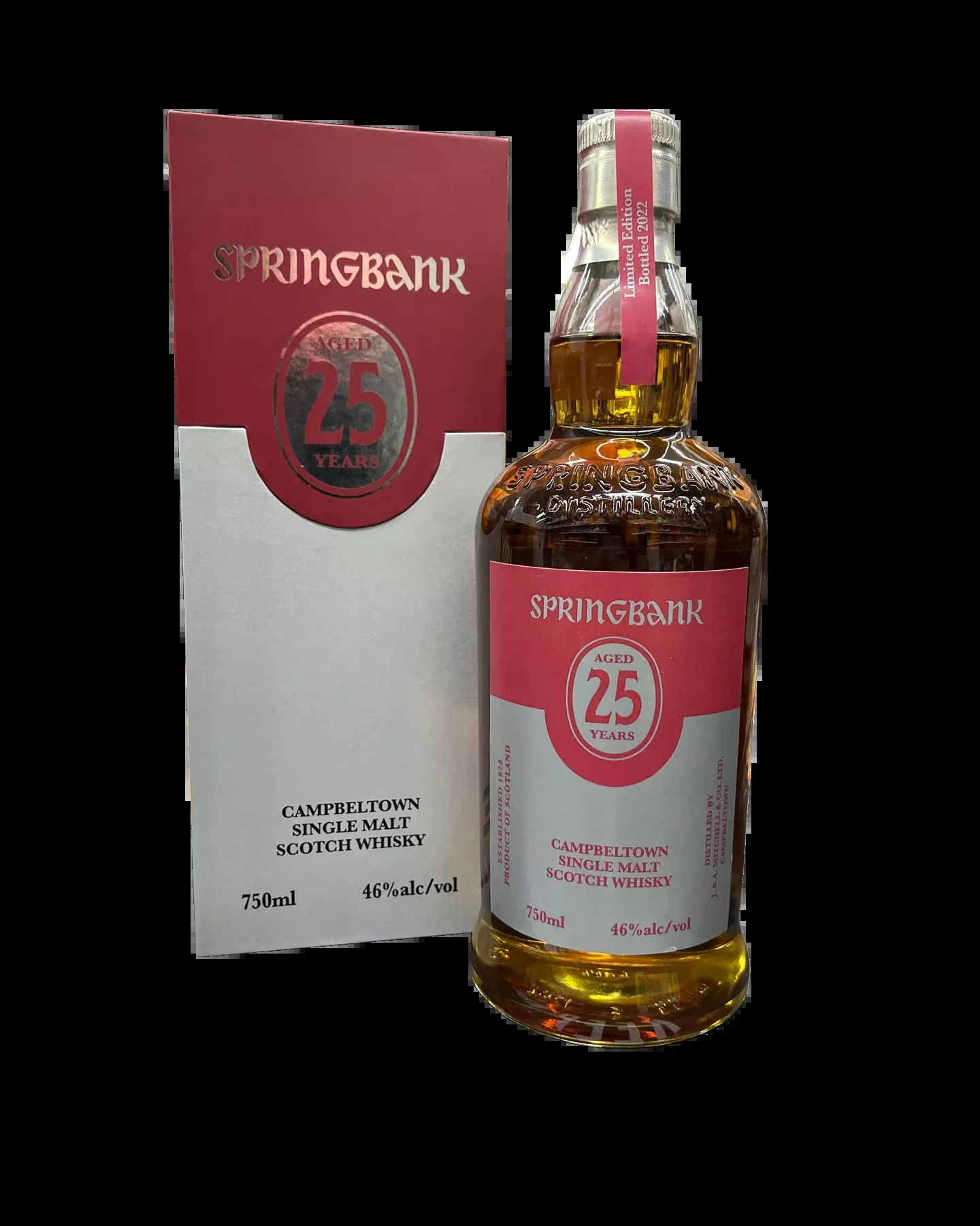 2022 Springbank 25 Year Old Single Malt Scotch Whisky