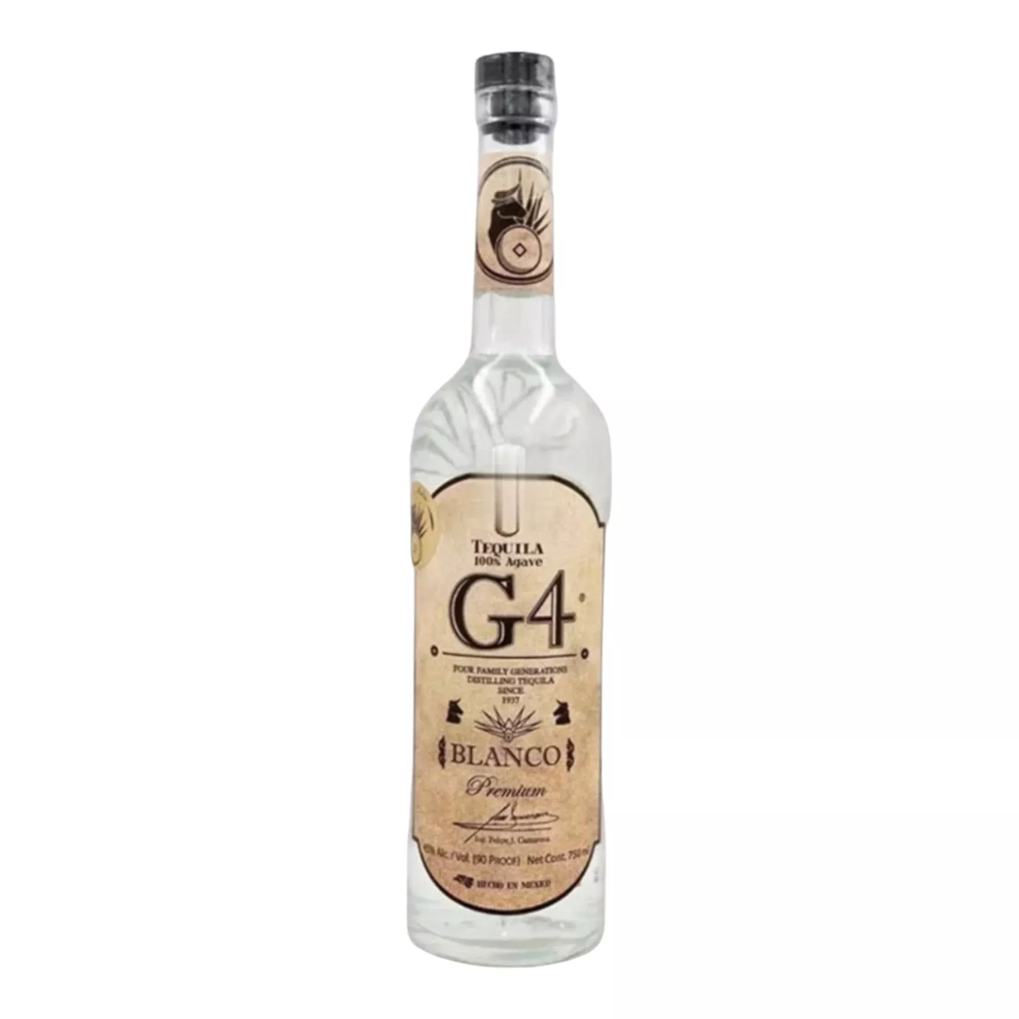 2025 G4 De Madera Blanco Tequila 750ml