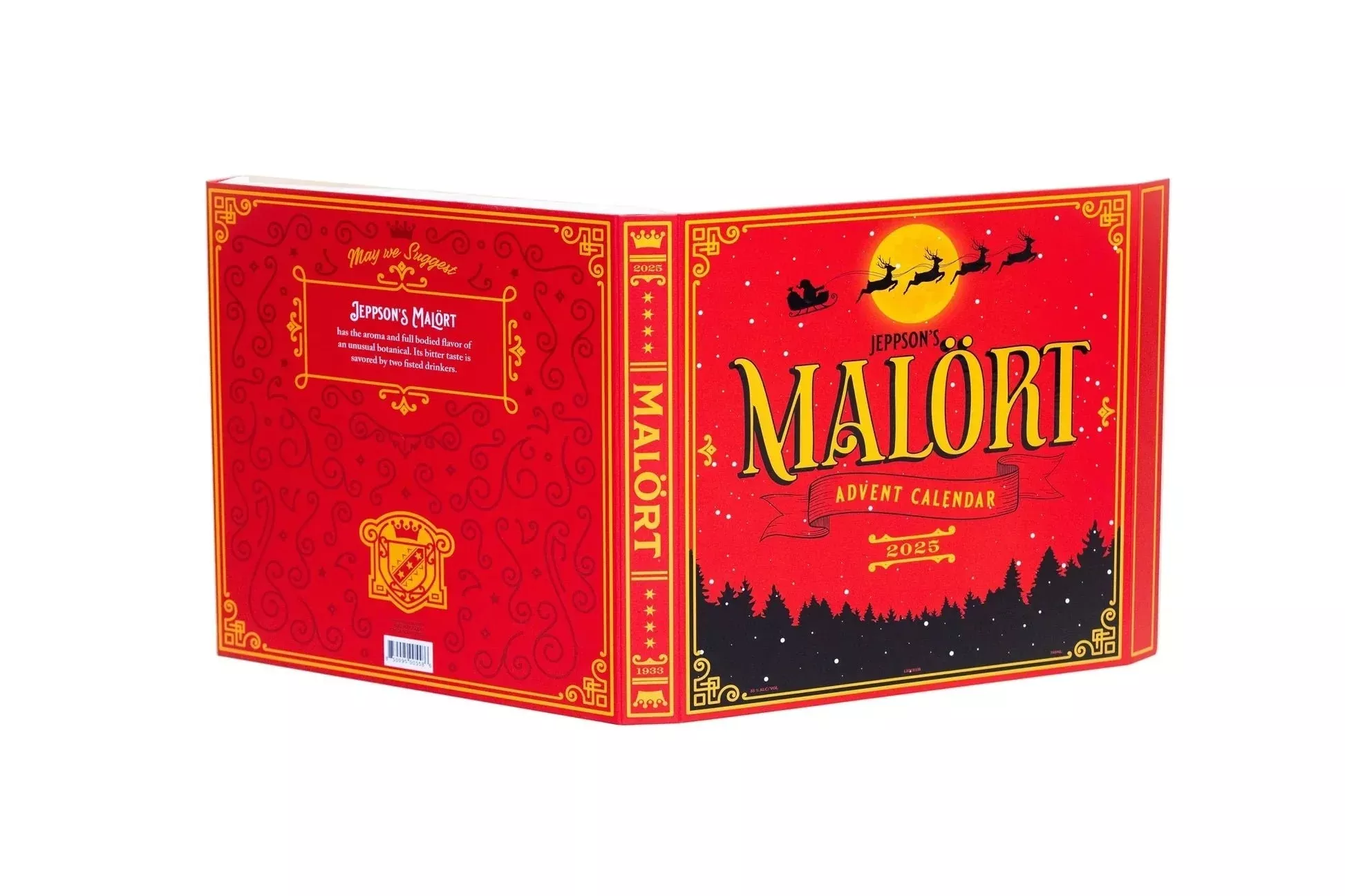 2025 Jeppson's Malort Advent Calendar 50ml 25-Pack