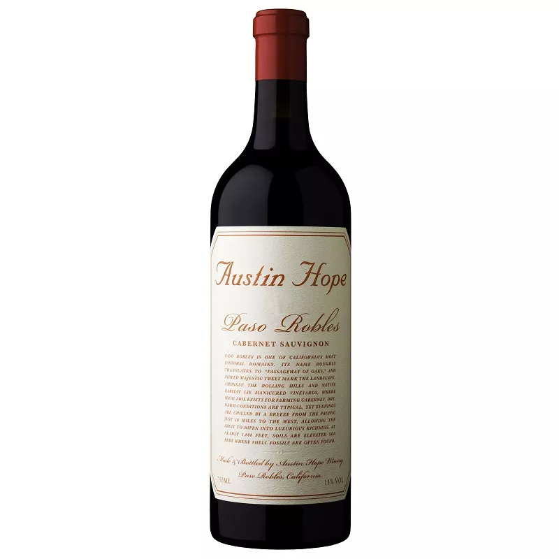 Austin Hope 2022 Paso Robles Cabernet Sauvignon 1L