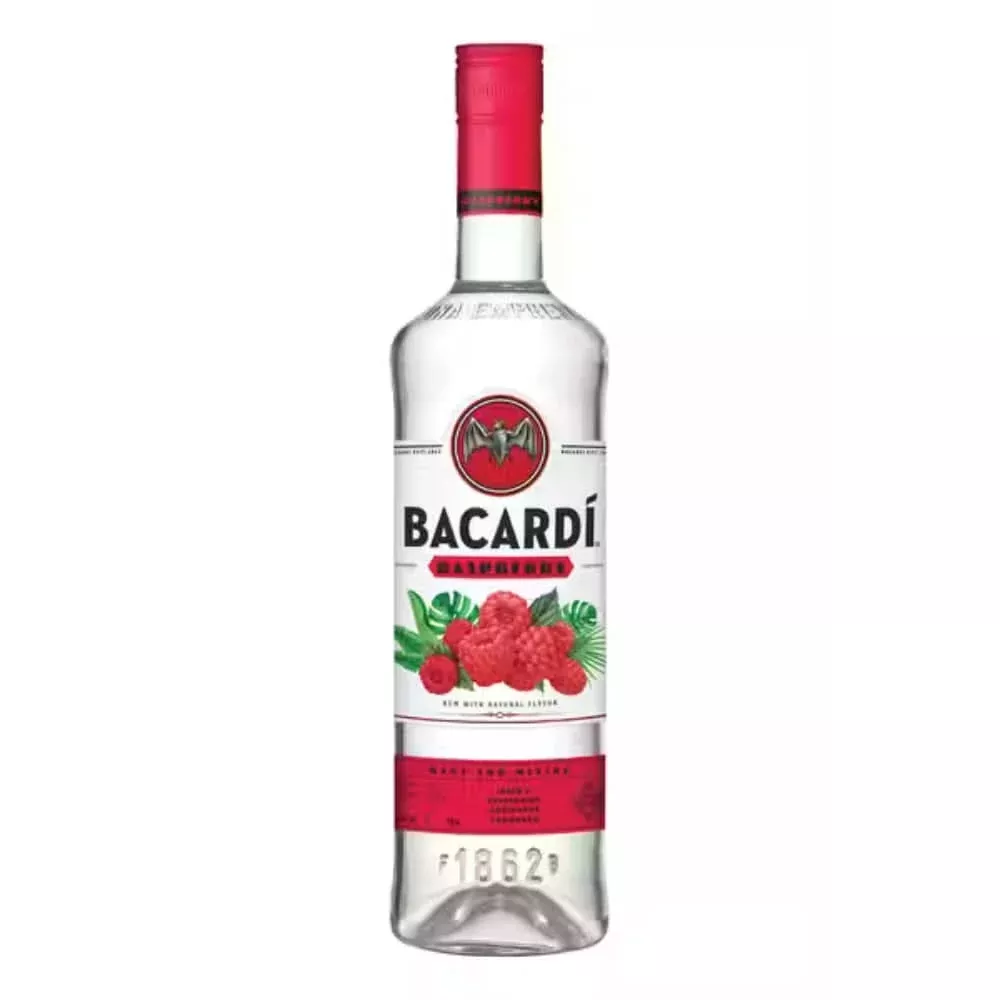 Bacardi Raspberry Flavored Rum 750ml