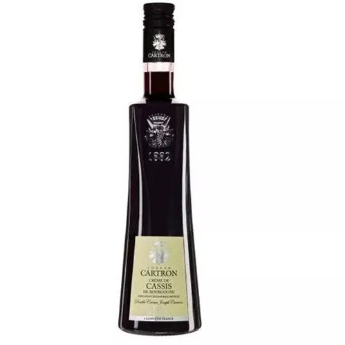 Cartron Creme de Cassis de Bourgogne (Blackcurrant) 700ml