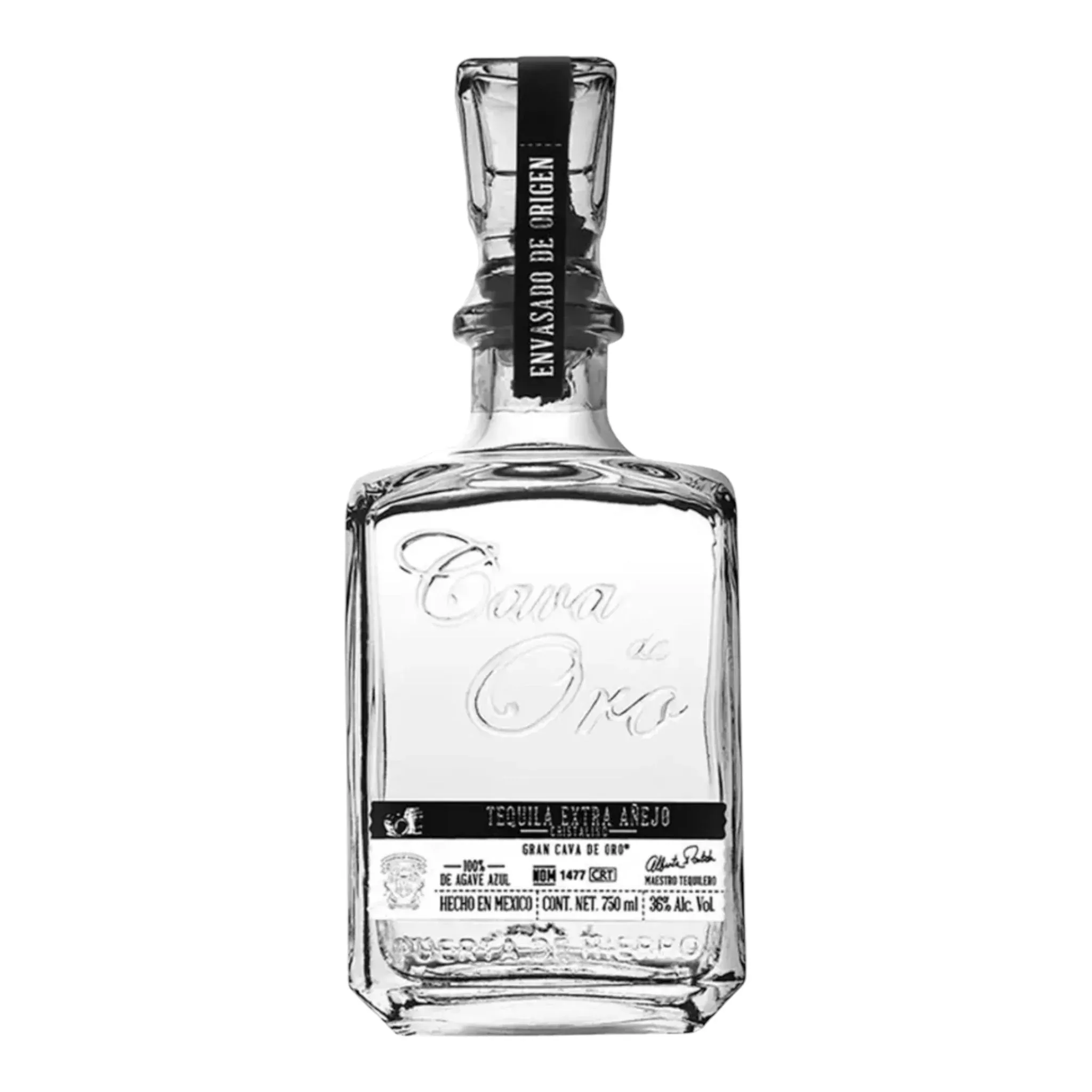 Cava de Oro Cristalino Extra Anejo Tequila 750ml