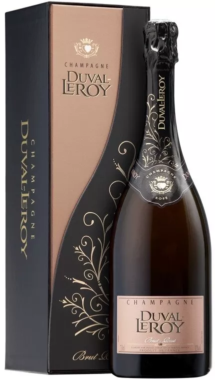 Champagne Duval-Leroy, Brut Rose, gift box