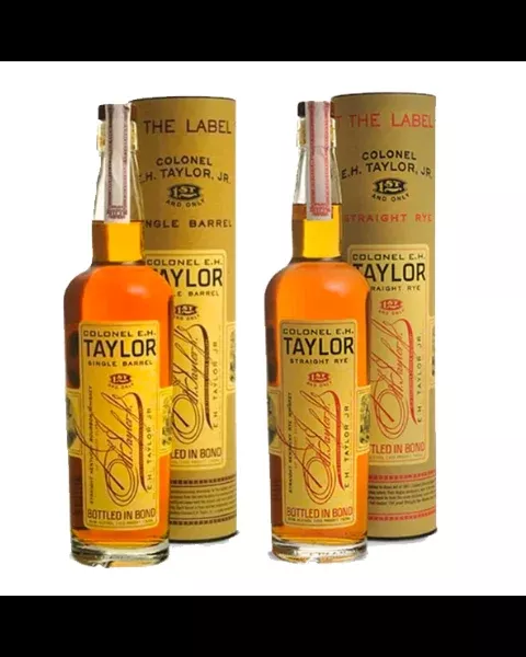 Colonel E.H. Taylor Single Barrel Bourbon & Rye 750ml Bundle 2-Pack