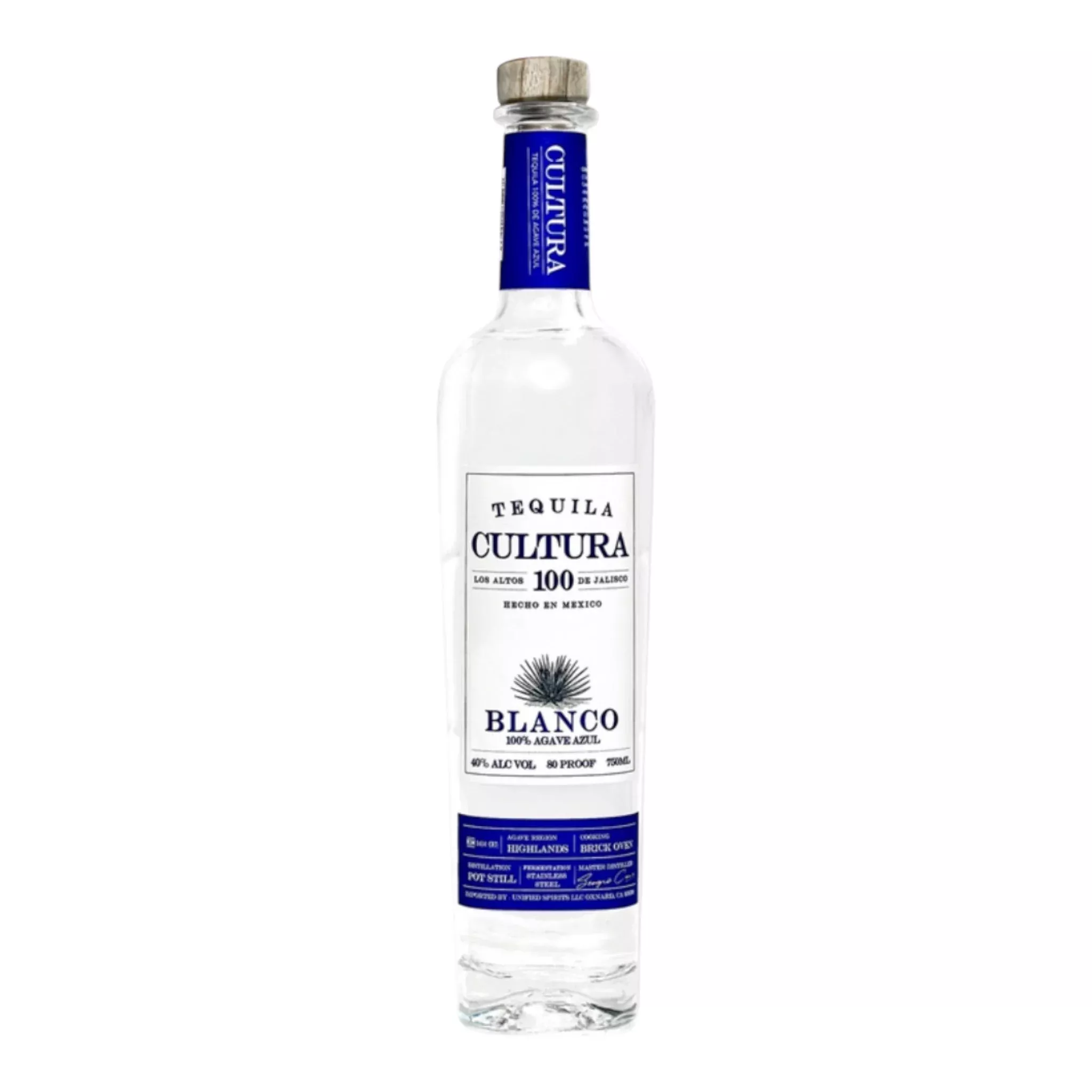 Cultura Blanco Tequila 750ml