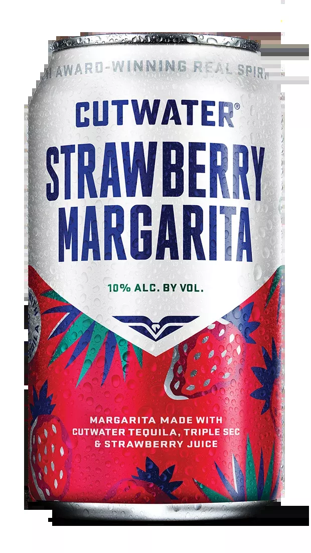 Cutwater Spirits Strawberry Margarita Can12-Oz
