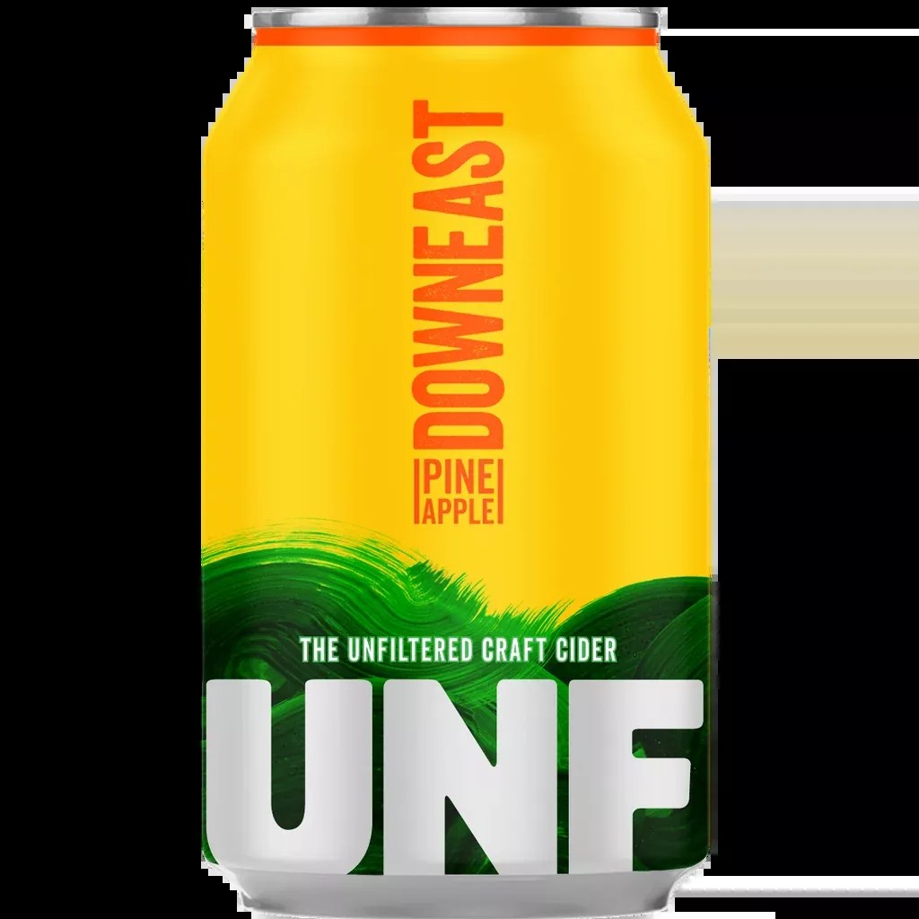 Downeast - Pineapple Unfiltered Cider 4pk