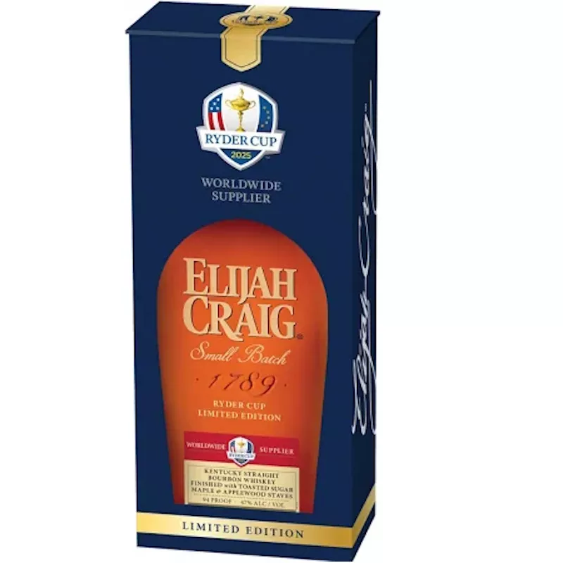Elijah Craig Small Batch Ryder Cup Limited Edition 2025 750ml