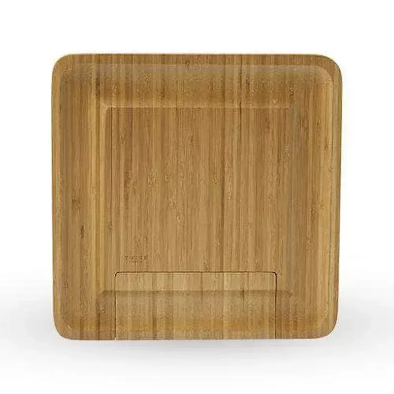 Four Piece Bamboo Cheese Board and Knife Set by Twine