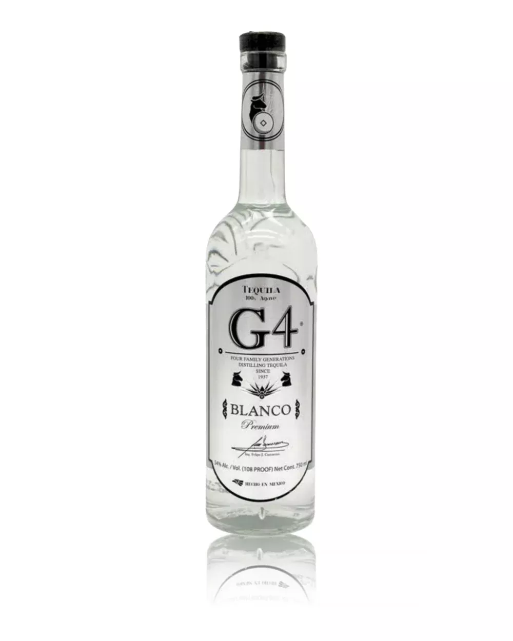G4 108 Proof Blanco Tequila 750ml