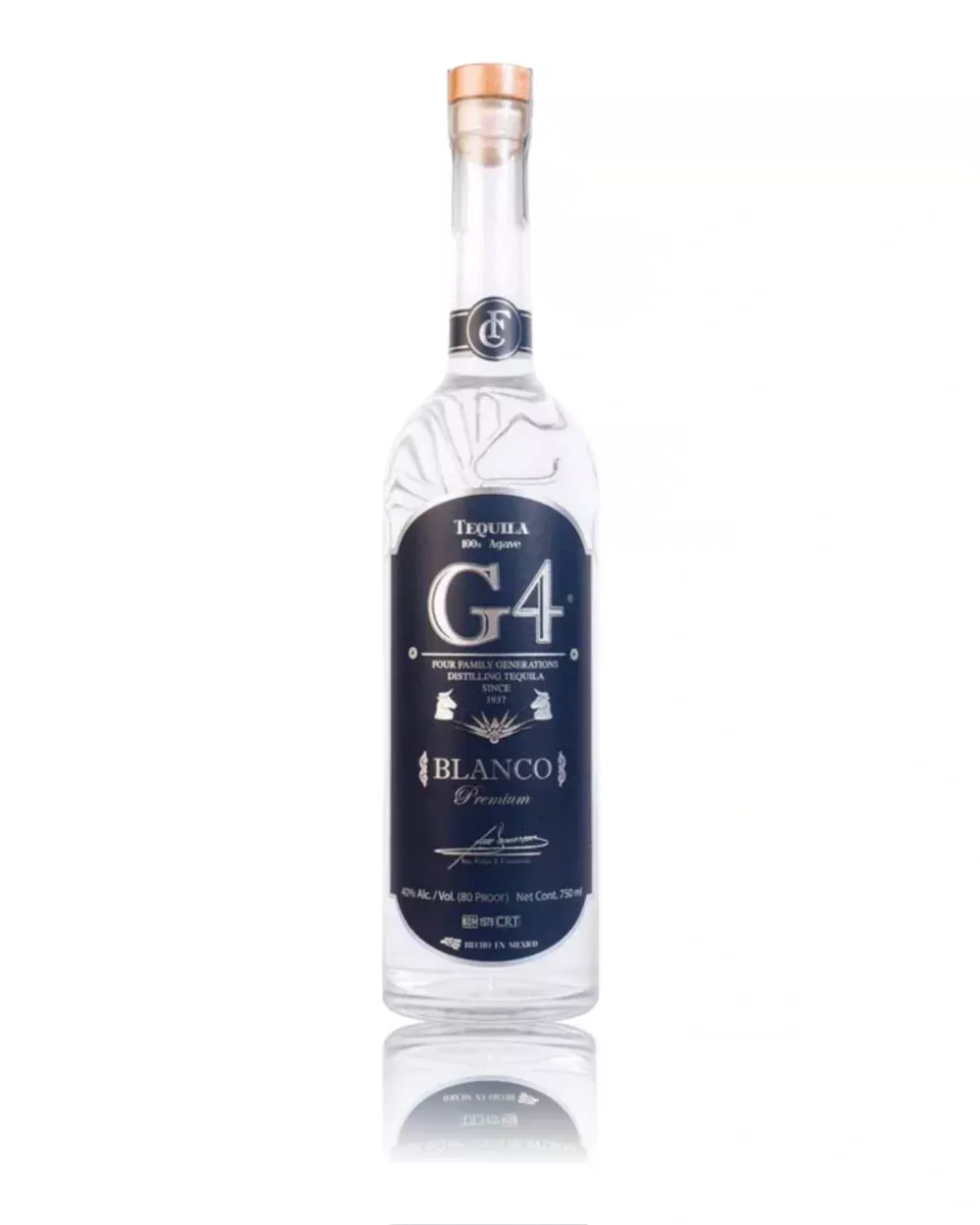 G4 Blanco Tequila 750ml