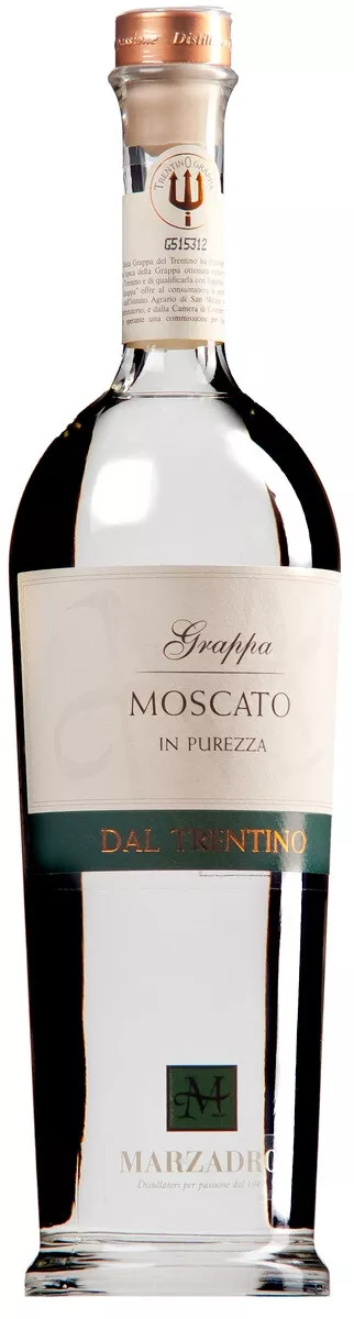 Grappa Marzadro, "Monovitigno" Moscato, 0.7 L