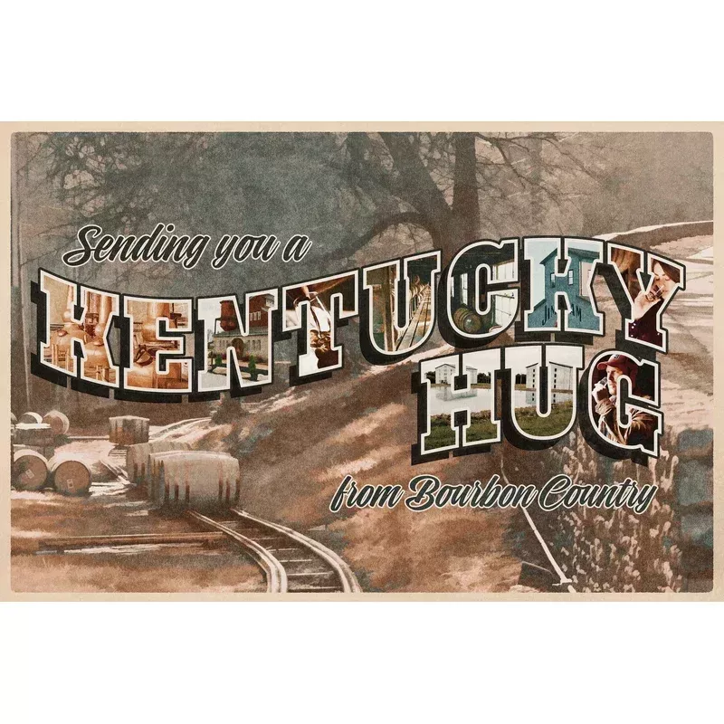 "Kentucky Hug" Postcard