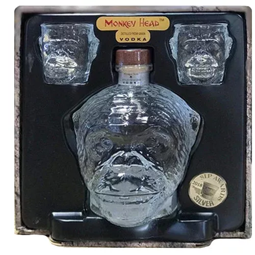 monkey head vodka - 750ml