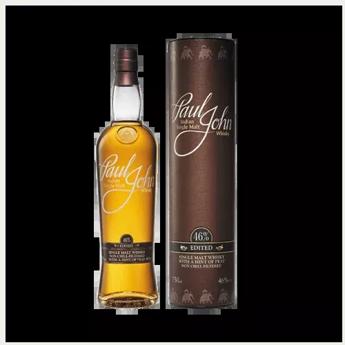 Paul John 'Edited' Indian Single Malt Whisky 46% - 750ML