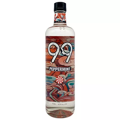 Peppermint 99 Proof Liquer -750ml