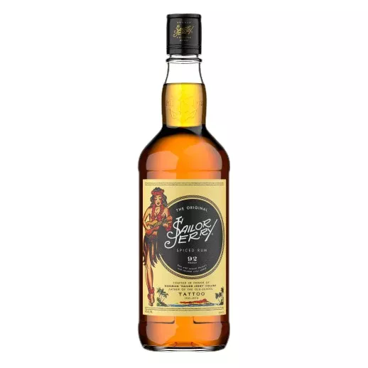 Sailor Jerry Rum Spiced Navy Plastic 750ML