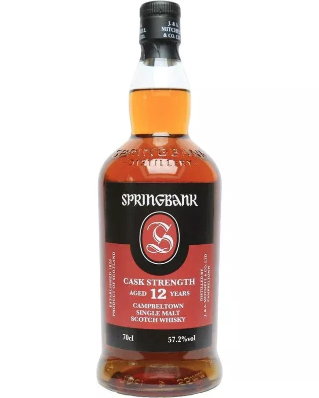 Springbank 12 Year Old Cask Strength Single Malt Scotch Whisky 700ml
