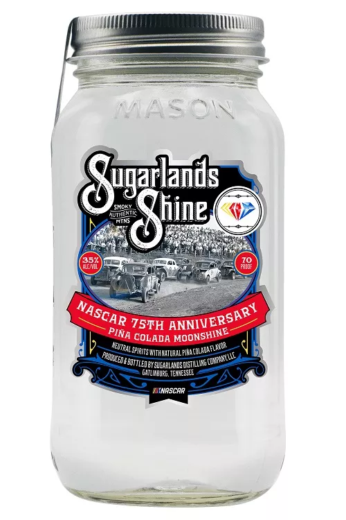 Sugarlands Shine Nascar 75th Anniversary Pina Colada Moonshine 750ml