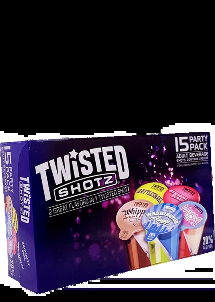 Twisted Shotz Black Variety Pack Liqueur 8-Pack