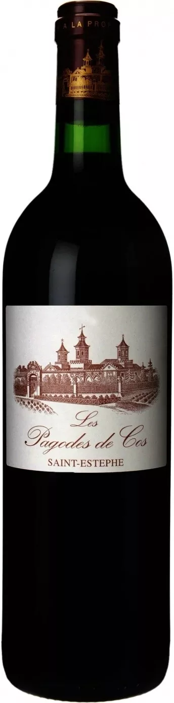 Wine "Les Pagodes de Cos" AOC Saint-Estephe, 2002