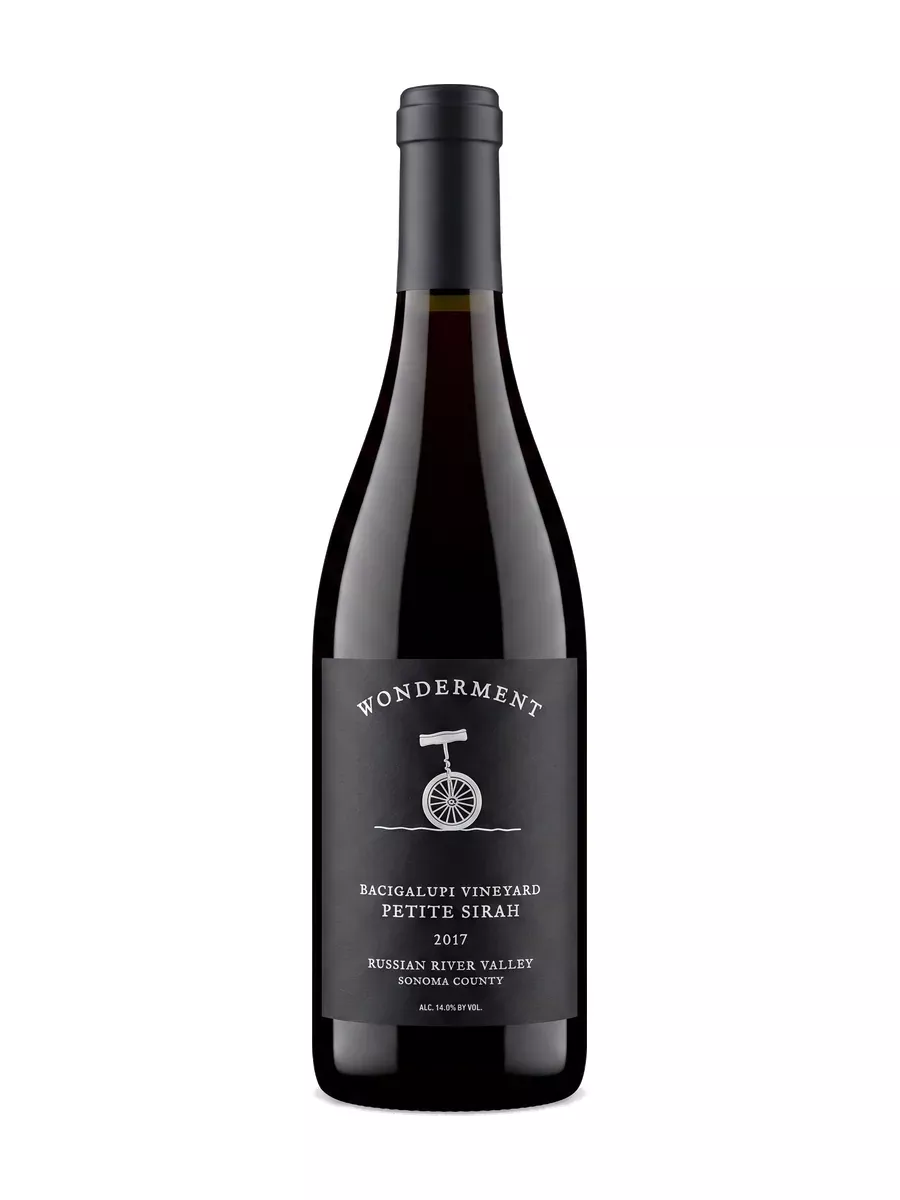 Wonderment Wines Bacigalupi Petit Sirah 2017