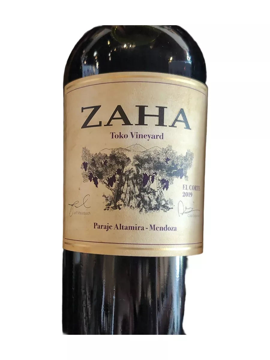 Zaha El Corte 2019 750ml