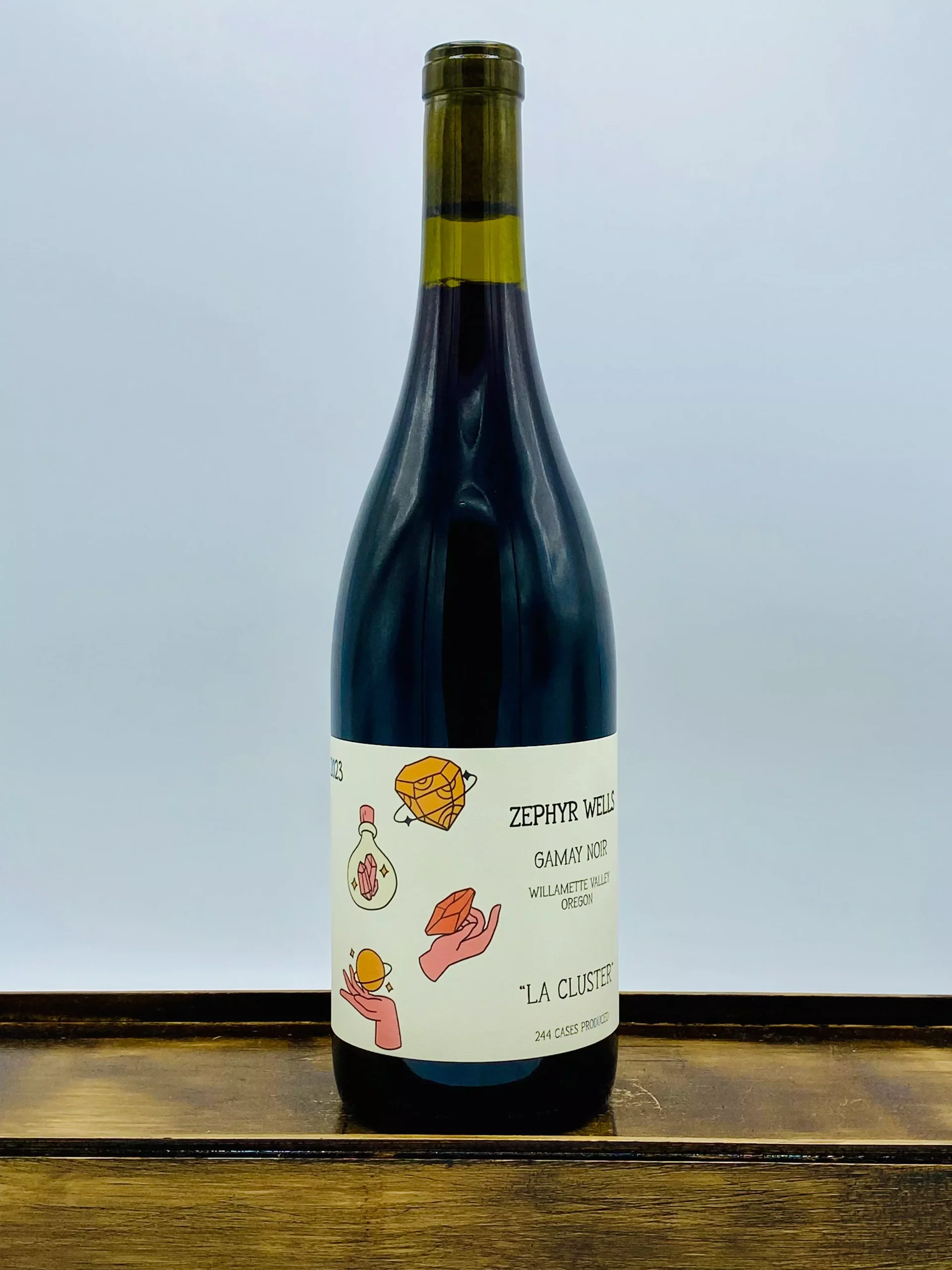 Zephyr Wells 'La Cluster' Gamay Noir Willamette Valley, 2024